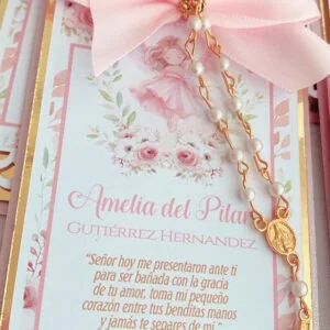 Tarjeta con Denario y Lazo