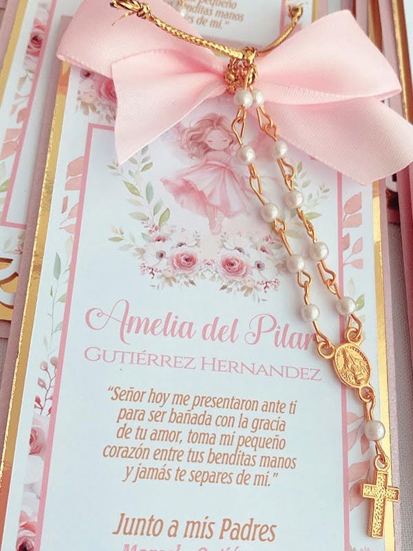 Tarjeta con Denario y Lazo