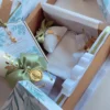 Set de Cirio y Pañuelo de Bautizo