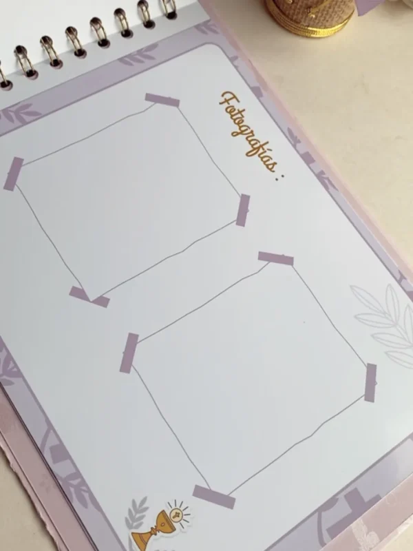 Álbum de Recuerdos para Primera Comunión Personalizado